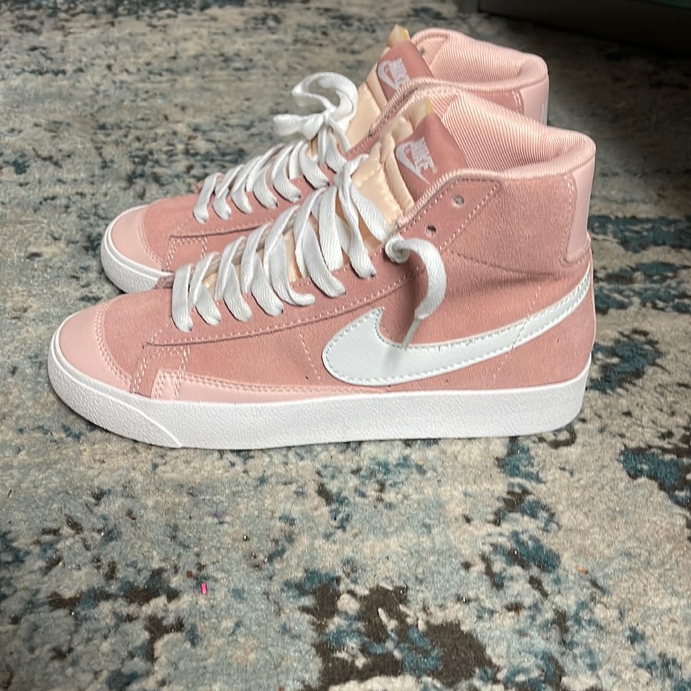 Pink and white Blazers
